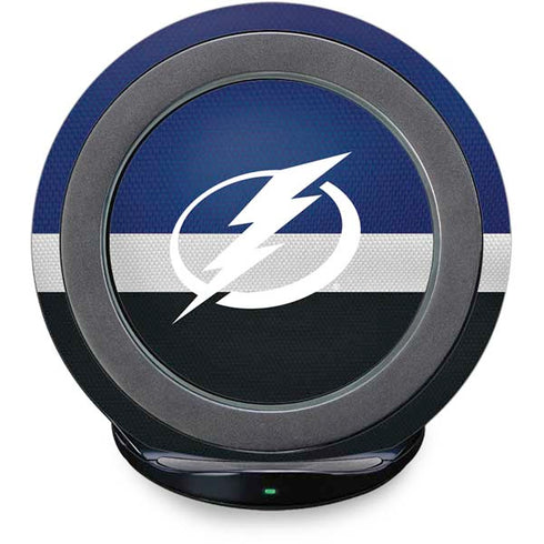 NHL Tampa Bay Lightning Alternate Jersey Fast Charge Wireless Charging Stand Skin